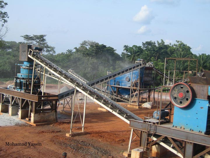 Jaw Crusher In Sand Production Line
